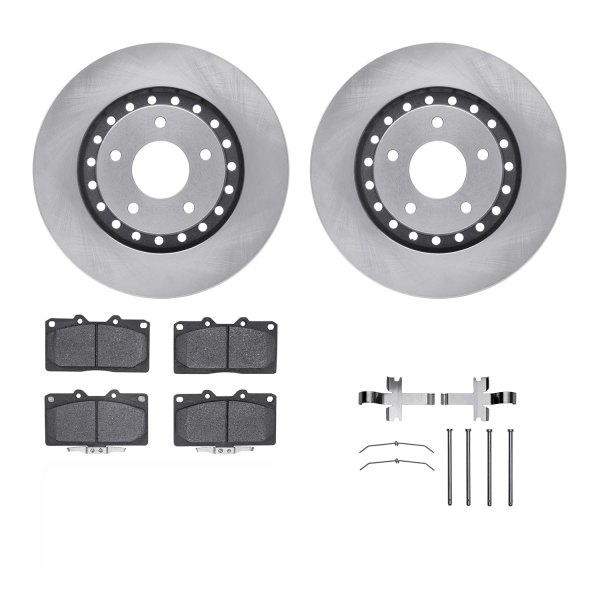  R1 Concepts® - eLINE Series Front Brake Kit with Ceramic Pads