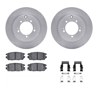 R1 Concepts® - eLINE Series Rear Brake Kit with Ceramic Pads