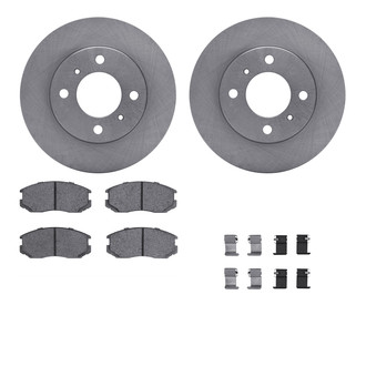 R1 Concepts® - eLINE Series Front Brake Kit with Ceramic Pads