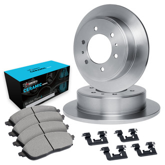 R1 Concepts® - Rear Brake Kit with Ceramic Pads