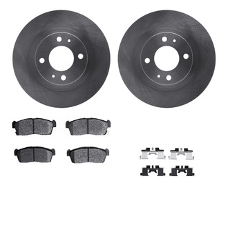 R1 Concepts® - eLINE Series Front Brake Kit with Ceramic Pads