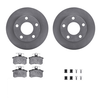 R1 Concepts® - eLINE Series Rear Brake Kit with Ceramic Pads