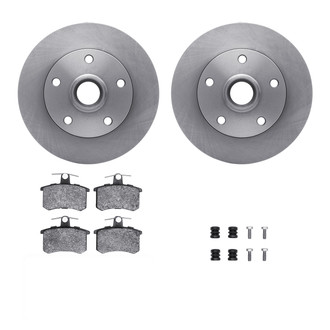 R1 Concepts® - eLINE Series Rear Brake Kit with Ceramic Pads