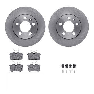 R1 Concepts® - eLINE Series Rear Brake Kit with Ceramic Pads
