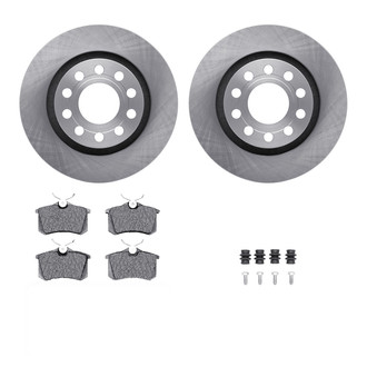 R1 Concepts® - eLINE Series Rear Brake Kit with Ceramic Pads