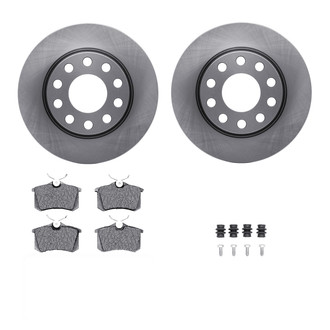 R1 Concepts® - eLINE Series Rear Brake Kit with Ceramic Pads
