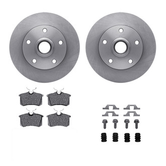 R1 Concepts® - eLINE Series Rear Brake Kit with Ceramic Pads