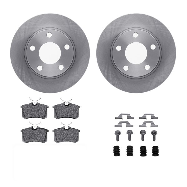  R1 Concepts® - eLINE Series Rear Brake Kit with Ceramic Pads