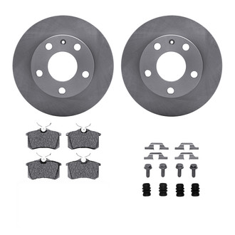 R1 Concepts® - eLINE Series Rear Brake Kit with Ceramic Pads