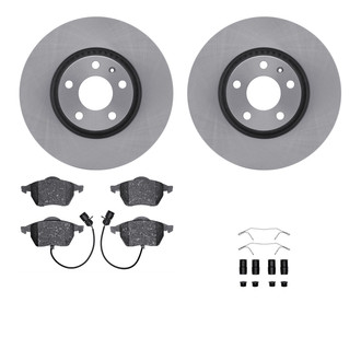 R1 Concepts® - eLINE Series Front Brake Kit with Ceramic Pads