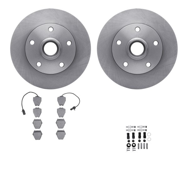  R1 Concepts® - eLINE Series Front Brake Kit with Ceramic Pads