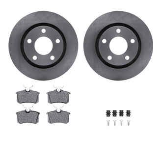 R1 Concepts® - eLINE Series Rear Brake Kit with Ceramic Pads
