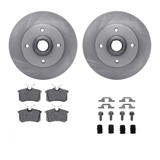 R1 Concepts® - eLINE Series Rear Brake Kit with Ceramic Pads