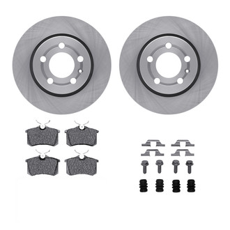 R1 Concepts® - eLINE Series Rear Brake Kit with Ceramic Pads