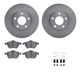 R1 Concepts® - eLINE Series Front Brake Kit with Ceramic Pads