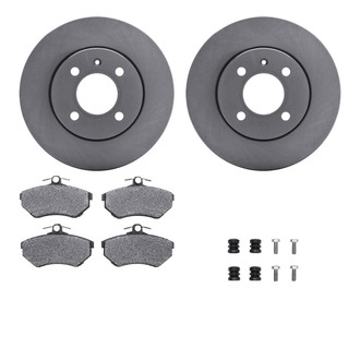 R1 Concepts® - eLINE Series Front Brake Kit with Ceramic Pads