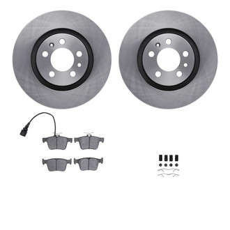 R1 Concepts® - eLINE Series Rear Brake Kit with Ceramic Pads