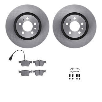 R1 Concepts® - eLINE Series Rear Brake Kit with Ceramic Pads