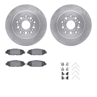 R1 Concepts® - eLINE Series Rear Brake Kit with Ceramic Pads