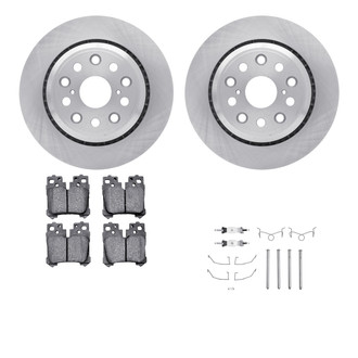 R1 Concepts® - eLINE Series Rear Brake Kit with Ceramic Pads