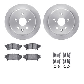 R1 Concepts® - eLINE Series Rear Brake Kit with Ceramic Pads