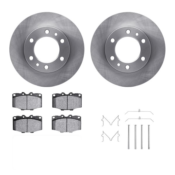  R1 Concepts® - eLINE Series Front Brake Kit with Ceramic Pads