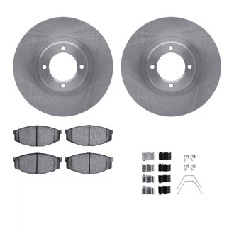 R1 Concepts® - eLINE Series Front Brake Kit with Ceramic Pads