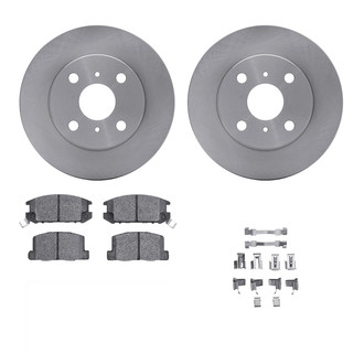 R1 Concepts® - eLINE Series Rear Brake Kit with Ceramic Pads