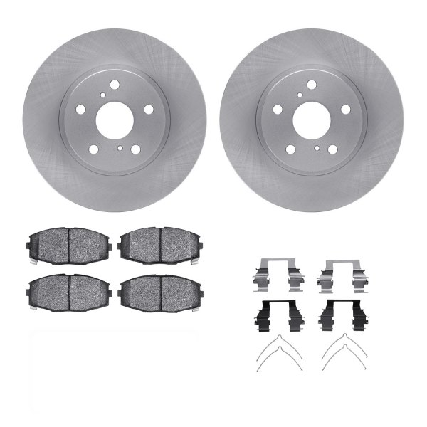  R1 Concepts® - eLINE Series Front Brake Kit with Ceramic Pads