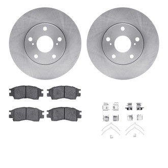 R1 Concepts® - eLINE Series Front Brake Kit with Ceramic Pads