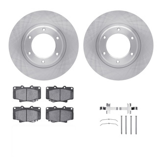 R1 Concepts® - eLINE Series Front Brake Kit with Ceramic Pads