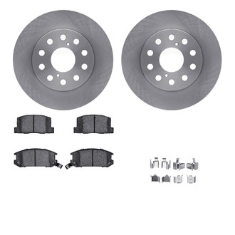 R1 Concepts® - eLINE Series Rear Brake Kit with Ceramic Pads