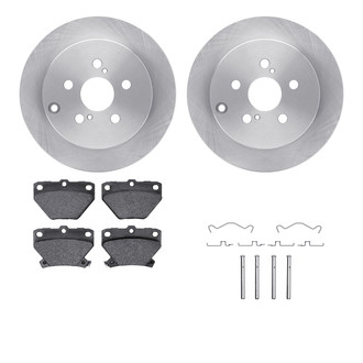R1 Concepts® - eLINE Series Rear Brake Kit with Ceramic Pads
