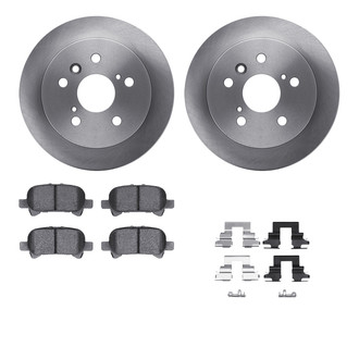R1 Concepts® - eLINE Series Rear Brake Kit with Ceramic Pads