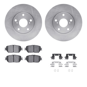 R1 Concepts® - eLINE Series Front Brake Kit with Ceramic Pads