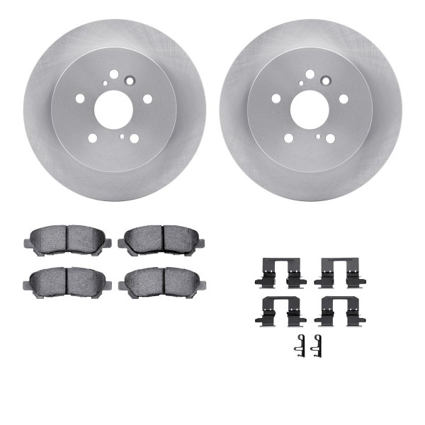  R1 Concepts® - eLINE Series Rear Brake Kit with Ceramic Pads