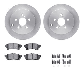 R1 Concepts® - eLINE Series Rear Brake Kit with Ceramic Pads