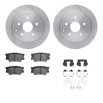 R1 Concepts® - eLINE Series Rear Brake Kit with Ceramic Pads