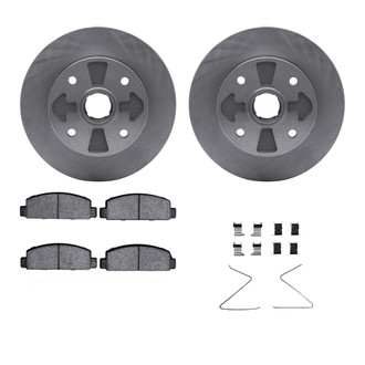 R1 Concepts® - eLINE Series Front Brake Kit with Ceramic Pads