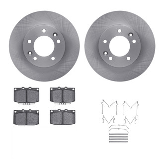 R1 Concepts® - eLINE Series Front Brake Kit with Ceramic Pads