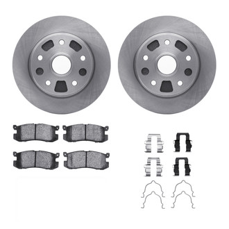 R1 Concepts® WFWH1-80027 - eLINE Series Rear Brake Kit with Ceramic Pads