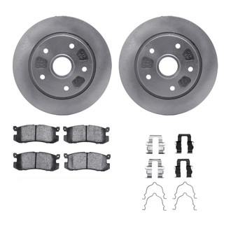 R1 Concepts® - eLINE Series Rear Brake Kit with Ceramic Pads