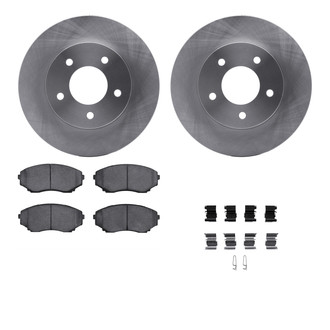 R1 Concepts® - eLINE Series Front Brake Kit with Ceramic Pads