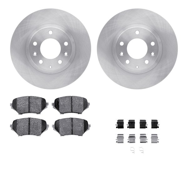  R1 Concepts® - eLINE Series Front Brake Kit with Ceramic Pads