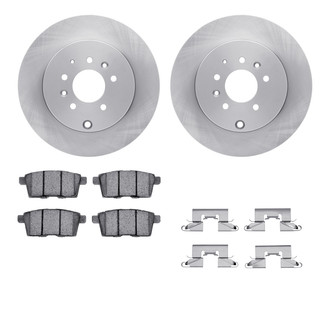 R1 Concepts® WFWH1-80070 - eLINE Series Rear Brake Kit with Ceramic Pads