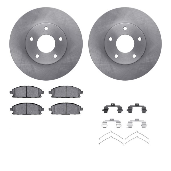  R1 Concepts® - eLINE Series Front Brake Kit with Ceramic Pads