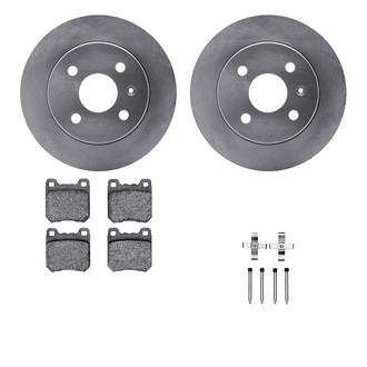 R1 Concepts® - eLINE Series Rear Brake Kit with Ceramic Pads