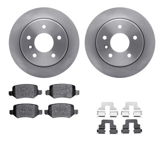 R1 Concepts® - eLINE Series Rear Brake Kit with Ceramic Pads