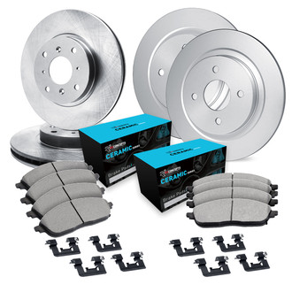 R1 Concepts® - eLINE Series Brake Kit with Ceramic Pads