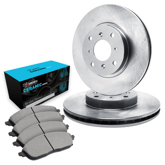 R1 Concepts® - eLINE Series Front Brake Kit with Ceramic Pads